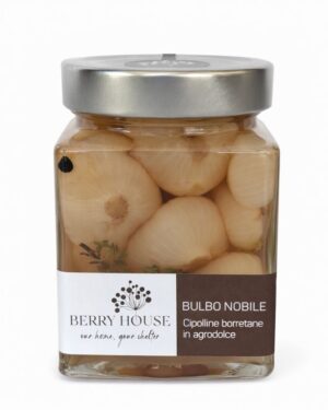 BULBO NOBILE Cipolle borettane in agrodolce